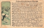 Preview: AK Künstlerkarte, "Schneeschuhfahrer - Marsch", Zugpost, gelaufen am 05.01.1932