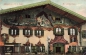 Preview: AK Mittenwald (82481), Hornsteinerhaus, gelaufen 21.06.1910