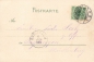 Preview: AK Wiesbaden (65183), Kuranlage mit Kaiser Wilhelm Denkmal, gelaufen am 06.06.1900 (Güglingen)