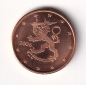Preview: 1 Cent Münze Finnland - 2006 - "Löwe mit Schwert und Krone"