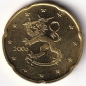 Preview: 20 Cent Münze Finnland - 2006 - "Löwe mit Schwert und Krone"