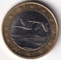 Preview: 1 Euro Münze Finnland - 2007 - "Fliegende Singschwäne"