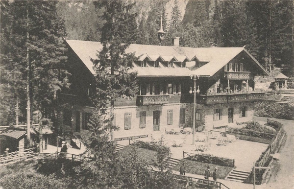 AK Kaprun (5710) Kesselfall-Alpenhaus., n. gelaufen