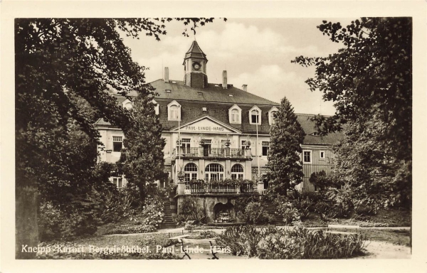 AK Bad Gottleuba-Berggießhübel (01816) Kneippkurort - Paul-Linde-Haus, n. gelaufen