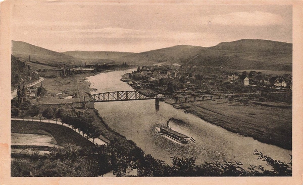AK Bodernwerder (37619), Blick vom Eckberg, n. gelaufen