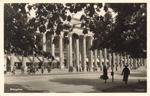 AK Stuttgart (70173) , Königsbau, gelaufen am 20.10.1942