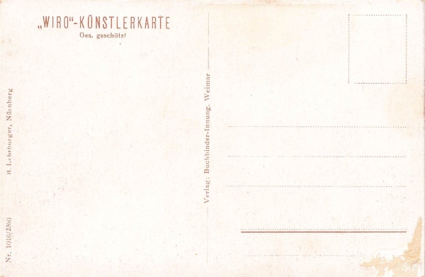 AK Weimar (99423), Weimarer Schloß, n. gelaufen