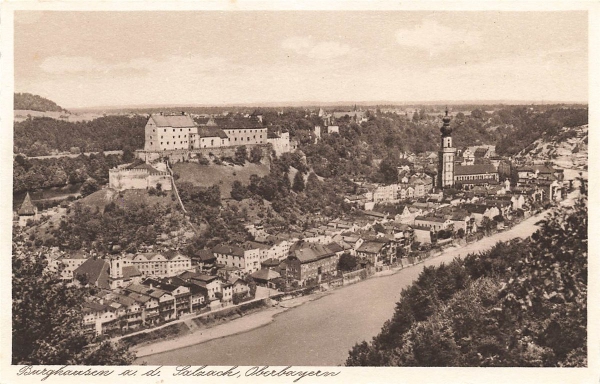 AK Burghausen (84489 ), Burghausen an der Salzach, n. gelaufen