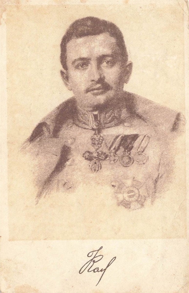 AK 1.WK, Ung / Österr. Armee, ,K.K. Österr. Militär-Witwen u. Weisenf. Zweigvere, in ,gelaufen am 17.10.1917
