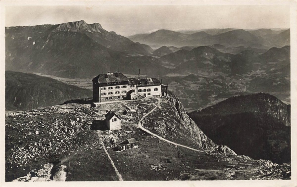 AK Ramsau bei Berchtesgaden (83486), Waltmannhaus, gelaufen am 11.03.1913