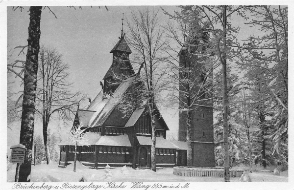 AK Krummhübel (P-58-540), Brückenberg im Riesengebirge Wrang, n. gelaufen