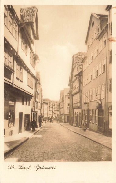 AK Kassel (34117), Alt Kassel, Pferdemarkt, n. gelaufen