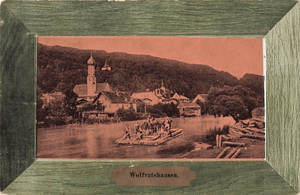 AK Wolfratshausen (82515),"Ortsansicht". n.gelaufen