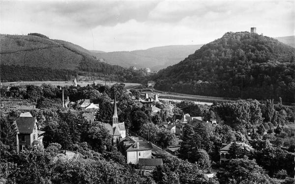 AK Bad Nassau (77933), Bad Nassau an der Lahn, gelaufen am 08.06.1961