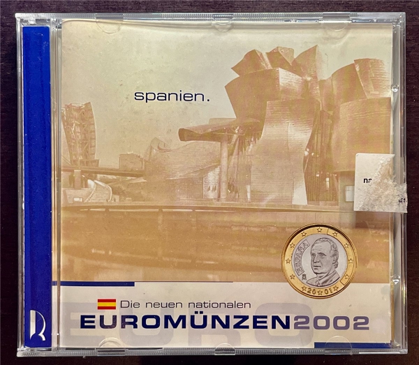 KMS - Spanien - KMS-Satz - im Folder ("0.01€ - 2.00 €")