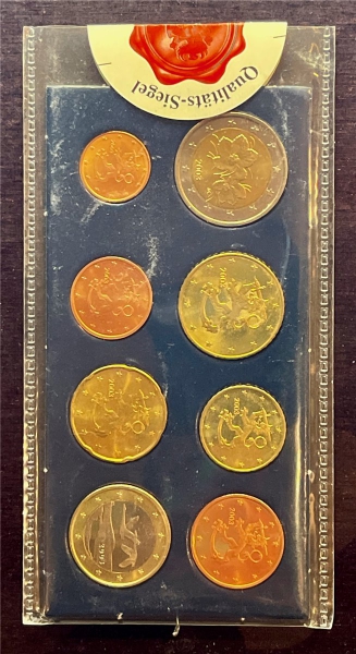 KMS - Finnland 2003 - KMS-Satz, "Euro-Münzen", ("ungeöffnet")