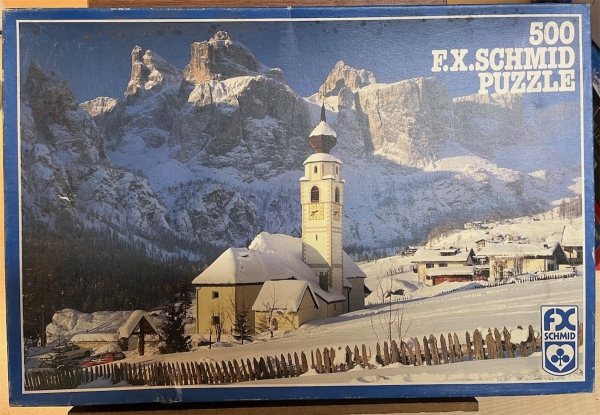 500 Pieces Jigsaw Puzzle, F.X. SCHMIDT, "Kolfuschg / Solla"