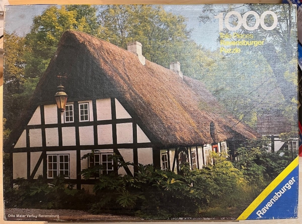 1000 Pieces Jigsaw Puzzle, RAVENSBURGER, "Landhaus"