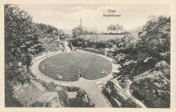 AK Trier (54290), Amphitheater, n. gelaufen