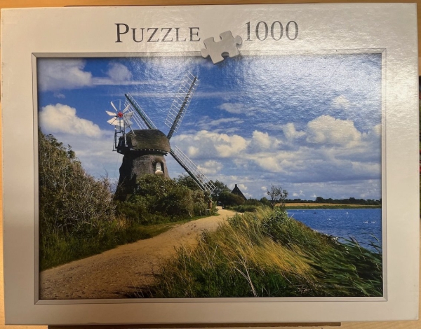 1000 Pieces Jigsaw Puzzle, PUZZLE 1000, "Windmühle"