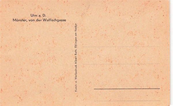AK Münster (48143), Von der Walfischgasse, n. gelaufen