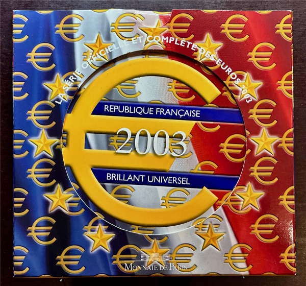 KMS - Frankreich 2003 - im Orginal Folter, "Billant Universel" ("ungeöffnet")