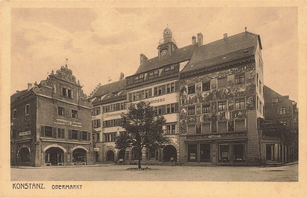 AK Konstanz (78462), Obermarkt, n. gelaufen