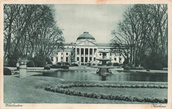 AK Wiesbaden (65183), Kurhaus,  n. gelaufen