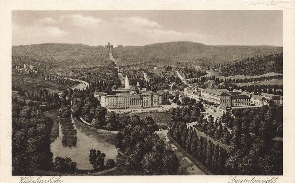 AK Wilhelmshöhe (51570), Gesamtansicht , n. gelaufen