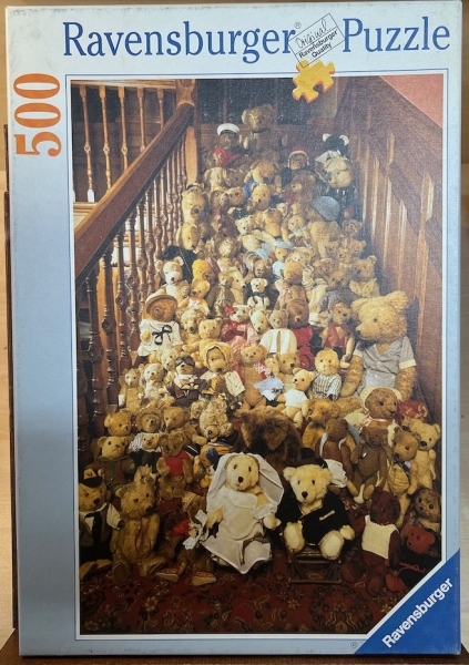 500 Pieces Jigsaw Puzzle, RAVENSBURGER, "Teddy-Hochzeit"