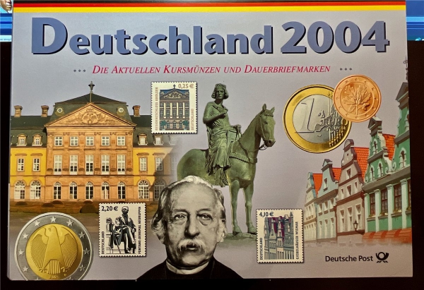 KMS - Deutschland 2004 - EURO-Numissatz (orginal verpakt)