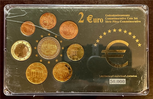 KMS - Deutschland - "EURO Gedenkmünzensatz "(limitiert) -1