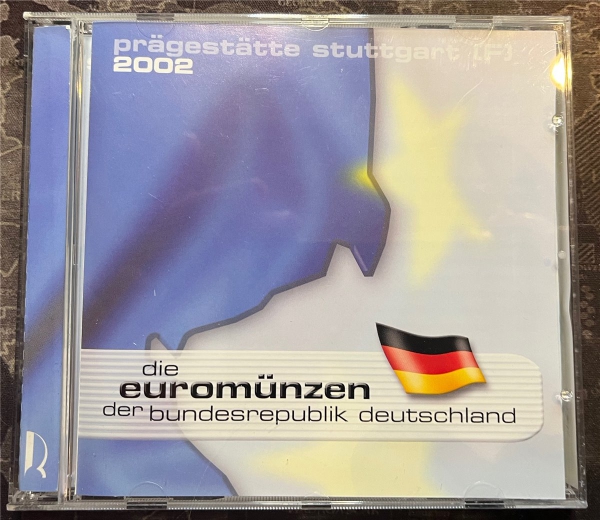 KMS - Deutschland - "Die Euromünzen 2002, Stuttgart -F- "