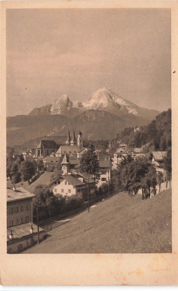 AK Berchtesgaden (83471), n. gelaufen