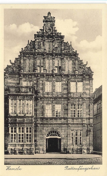 AK Hameln (31785), Rattenfängerhaus,  n. gelaufen