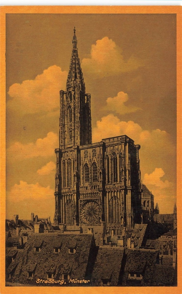 AK Münster (48143), Straßburg,  n. gelaufen