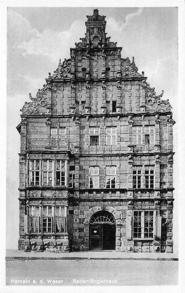 AK Hameln (31785), Rattenfängerhaus,  n. gelaufen