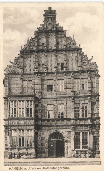 AK Hameln (31785), Rattenfängerhaus,  n. gelaufen
