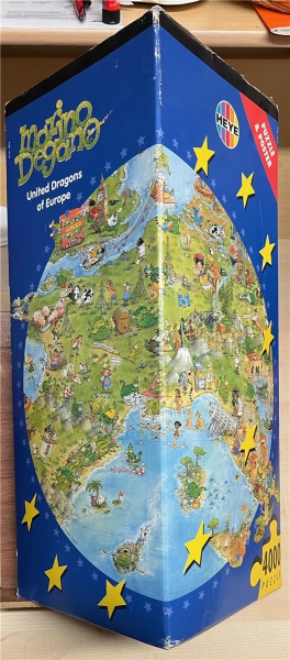 4000 Pieces Jigsaw Puzzle, HEYE, "United Dragons of Europe"(Old Verision)