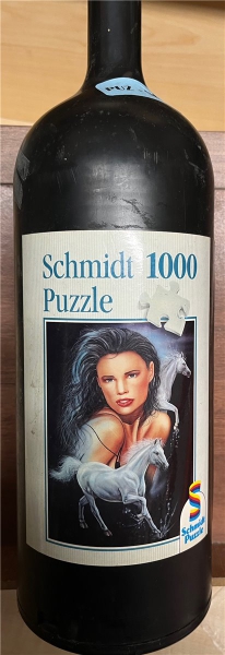 1000 Pieces Jigsaw Puzzle, Schmidt, Rollenpuzzle "Horses love"