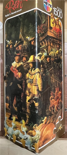 1500 Pieces Jigsaw Puzzle, HEYE, Ryba "Ryba's Rembrandt"