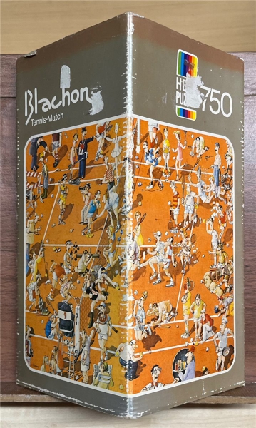 750 Pieces Jigsaw Puzzle, HEYE, Blachon "Tennis-Match"