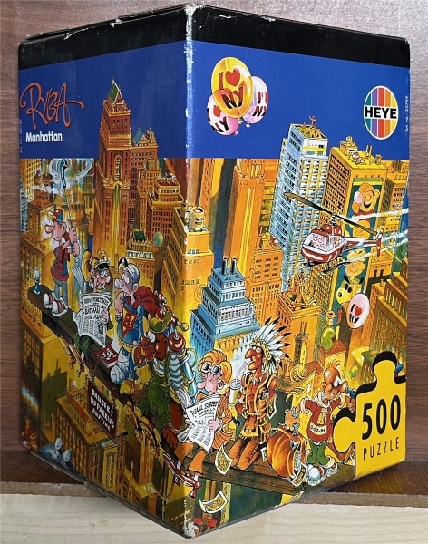 500 Pieces Jigsaw Puzzle, HEYE, Ryba "Manhattan"