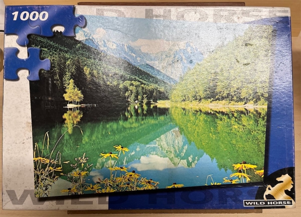 1000 Pieces Jigsaw Puzzle, WILD HORSE, "Zermatt"