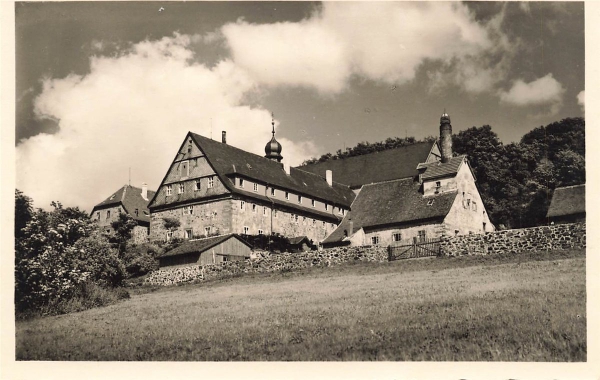 AK Bischofsheim i. d. Rhön (97653), Kloster Kreuzberg, n. gelaufen