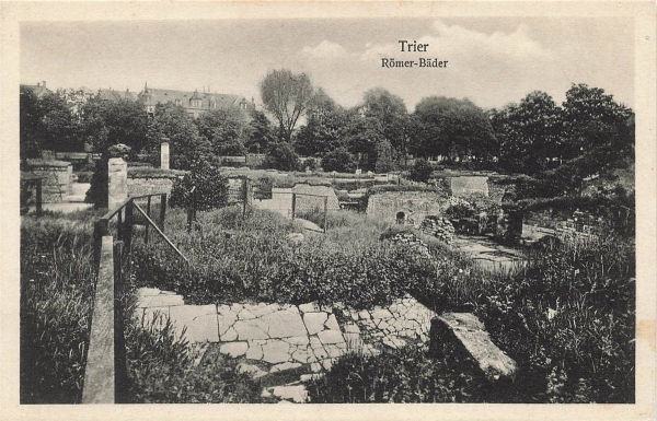 AK Trier (54290), Römer Bäder, n. gelaufen