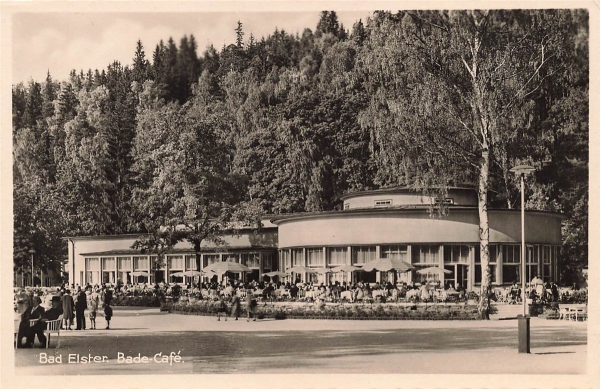 AK Bad Elster (08645), Bade Cafe, n. gelaufen