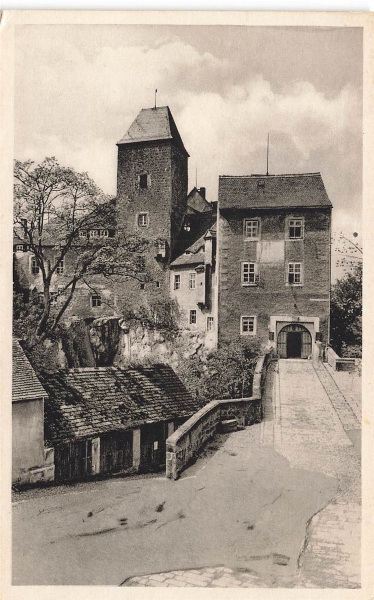 AK Hohnstein (01848), Jugendburg Hohnstein, Sächs. Schweiz, n. gelaufen