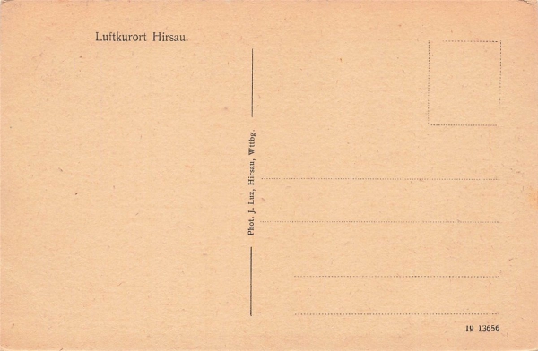 AK Hirsau (75365), Hirsau - Ortsansichtl, n. gelaufen