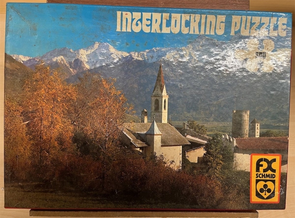 500 Pieces Jigsaw Puzzle, F.X. SCHMID, "Etschtal"